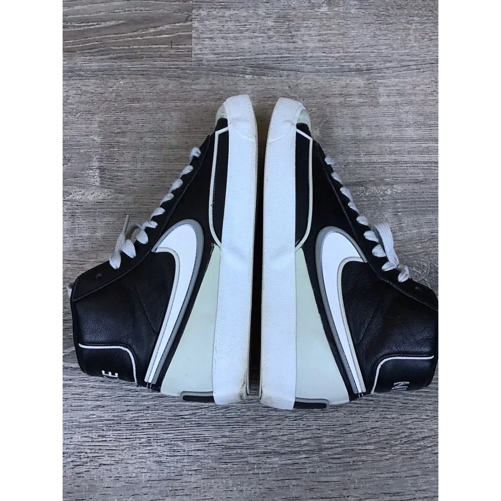 Nike Blazer Mid 77 Infinite Mens Size 7.5 US DA7233-001 Black White Leather Shoe